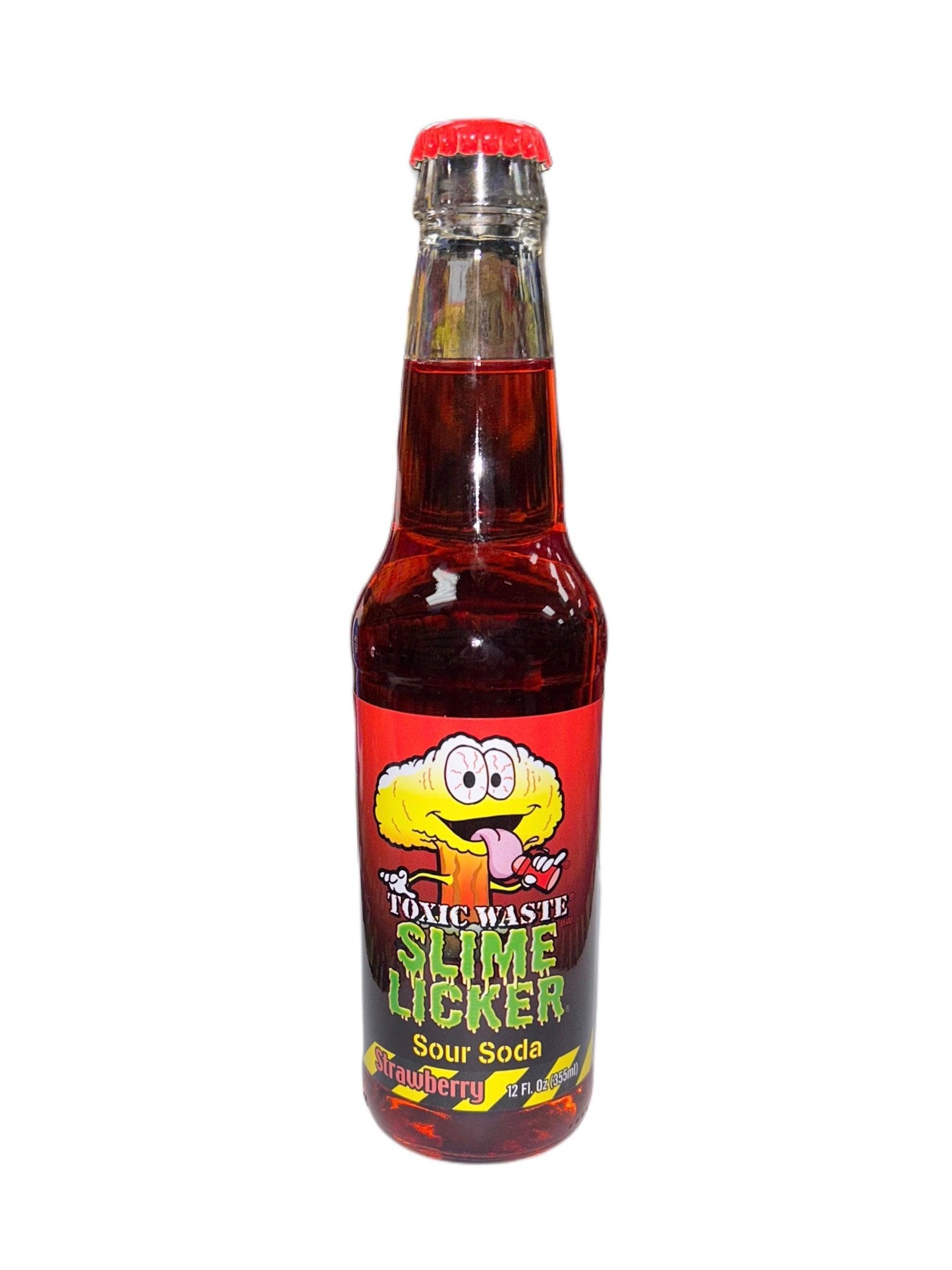 Toxic Waste Slime Licker Strawberry Sour Soda 355ML - www.Shopthatapp.com