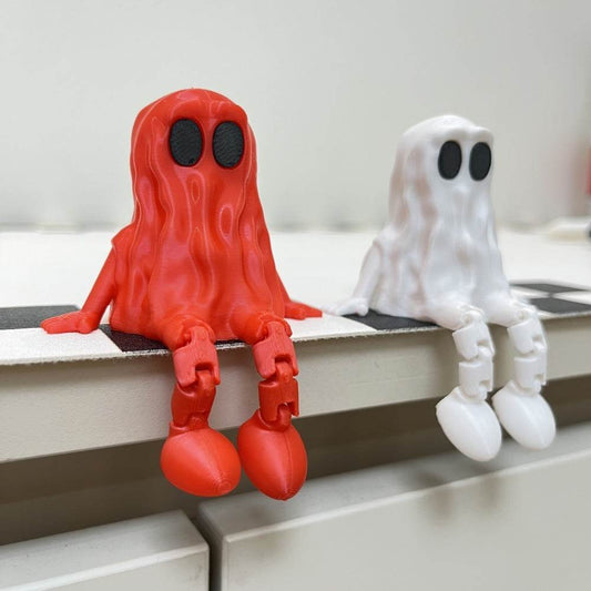 3D Printing Halloween Ghost Movable Joint Ornaments - www.Shopthatapp.com #