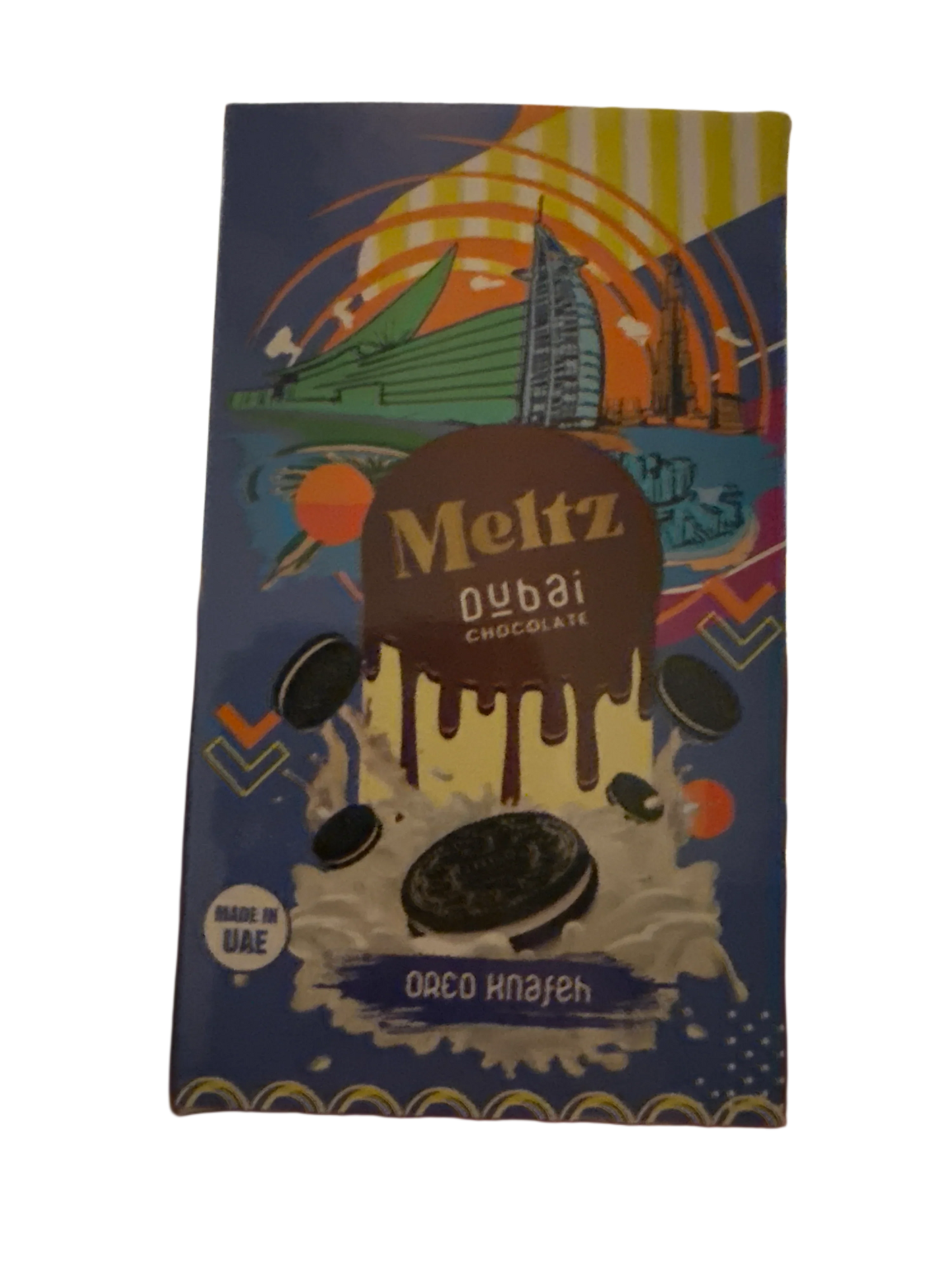 Meltz Dubai Chocolate Oreo Knafeh Flavour 75G - Dubai Edition - www.Shopthatapp.com