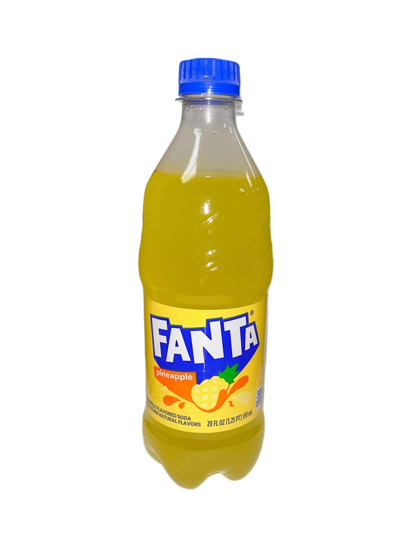 Fanta Pineapple Bottle 591ML - www.Shopthatapp.com