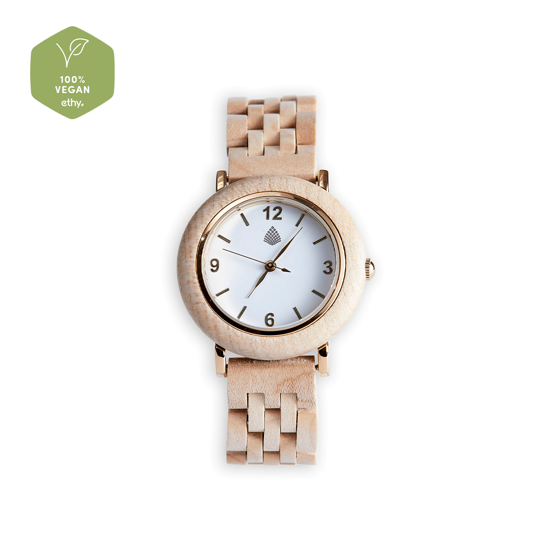 The Birch: Wood Watch for Women - www.Shopthatapp.com