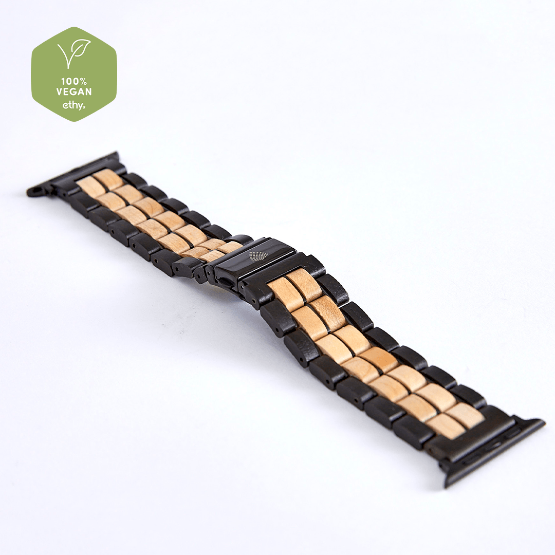 The Aspen: Vegan Apple Watch Strap - www.Shopthatapp.com