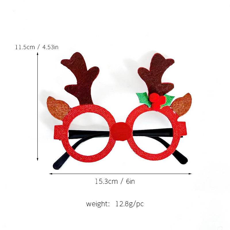 Christmas Creative Party Gathering Dress Up Glasses - www.Shopthatapp.com
