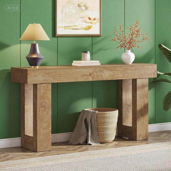 Long Console Table Living Room Table - www.Shopthatapp.com