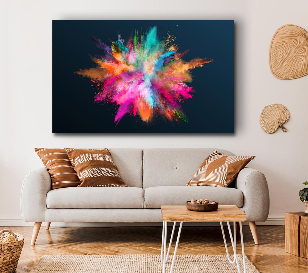 Explosion Of Paint Rainbow - www.Shopthatapp.com