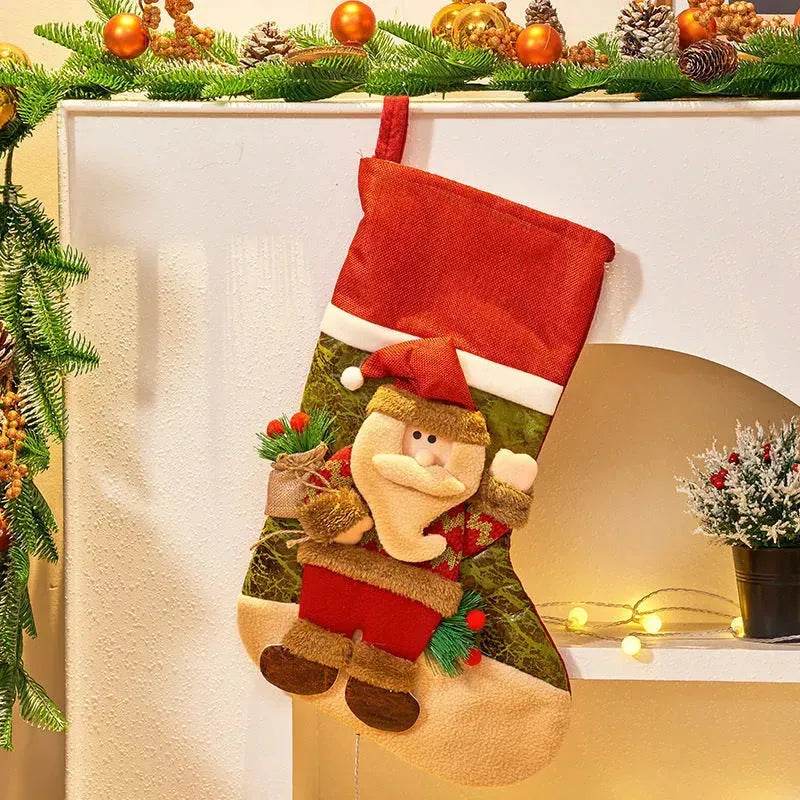 Christmas Decorations Large Cartoon Candy Bag - www.Shopthatapp.com