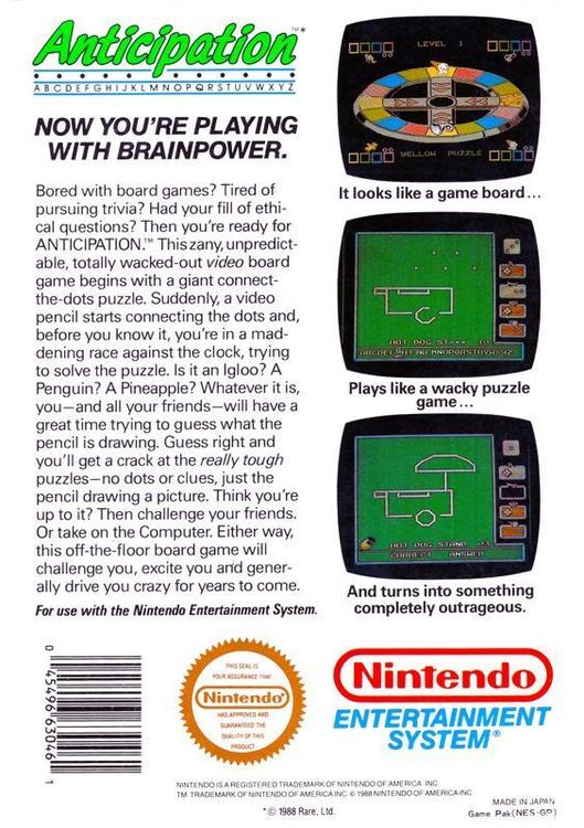 Anticipation (usagé)