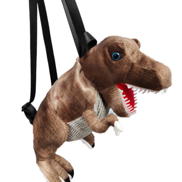 Kids Creative Cute Plush Dinosaur Cartoon Backpack - www.Shopthatapp.com