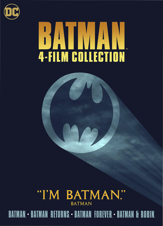 Batman Collection: 4 Film Favorites (Batman 1989 / Batman Returns / Batman Forever / Batman & Robin) - DVD - www.Shopthatapp.com