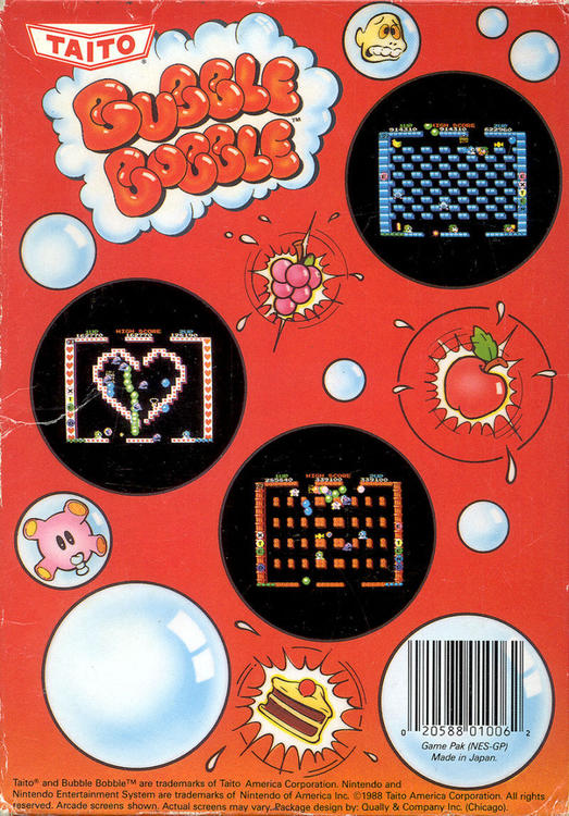 Bubble Bobble (usagé) - www.Shopthatapp.com