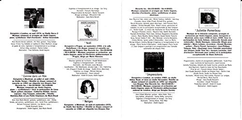 André Gagnon / Hiver - CD (Used) - www.Shopthatapp.com