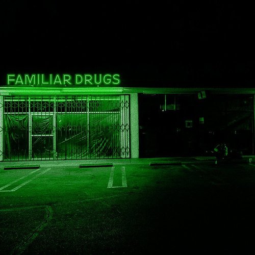 Alexisonfire / Familiar Drugs - 7'' BLUE GLOW IN THE DARK