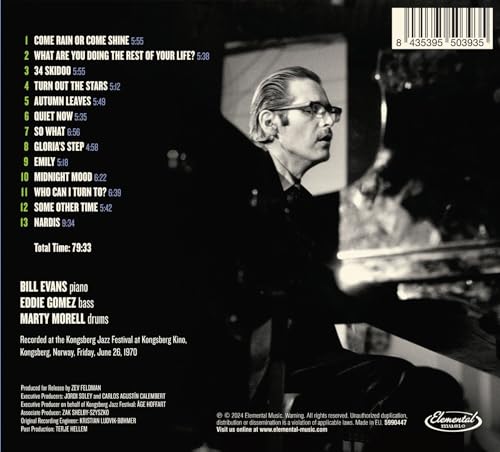 Bill Evans Trio / In Norway: The Kongsberg Concert - CD - www.Shopthatapp.com