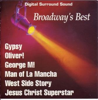 Broadway's Best/Gypsy, Oliver! George M! Man of La Mancha, West Side Story, Jesus Christ Superstar - www.Shopthatapp.com