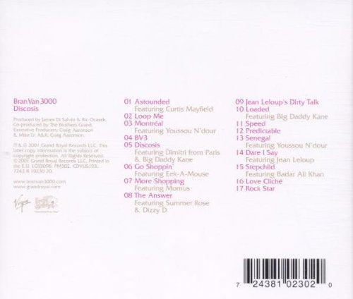 Bran Van 3000 / Discosis - CD (Used) - www.Shopthatapp.com