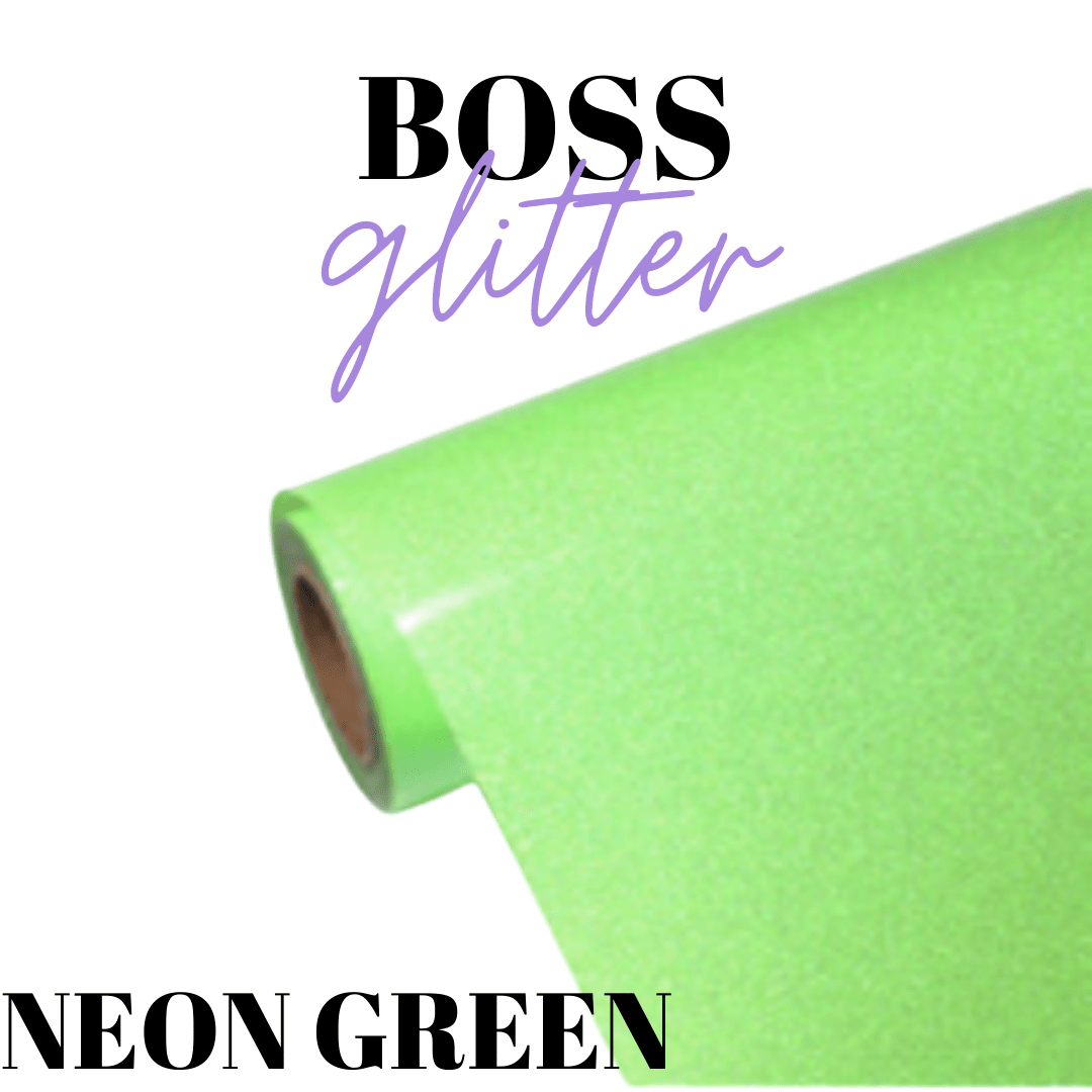 HTV - BossGlitter - VERT NÉON