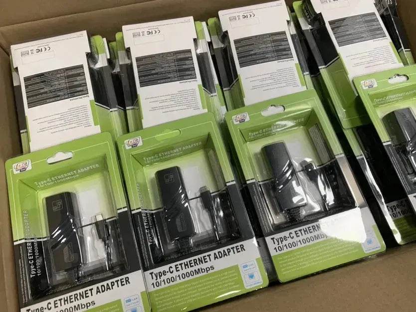 NIC Adapter Cable Type-C To RJ45 Gigabit Network Card To USB 3.1 Port - www.Shopthatapp.com