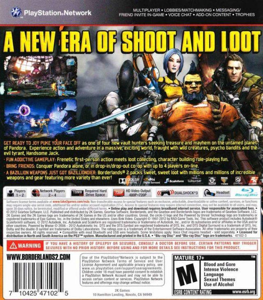 BORDERLANDS 2 (usagé) - www.Shopthatapp.com