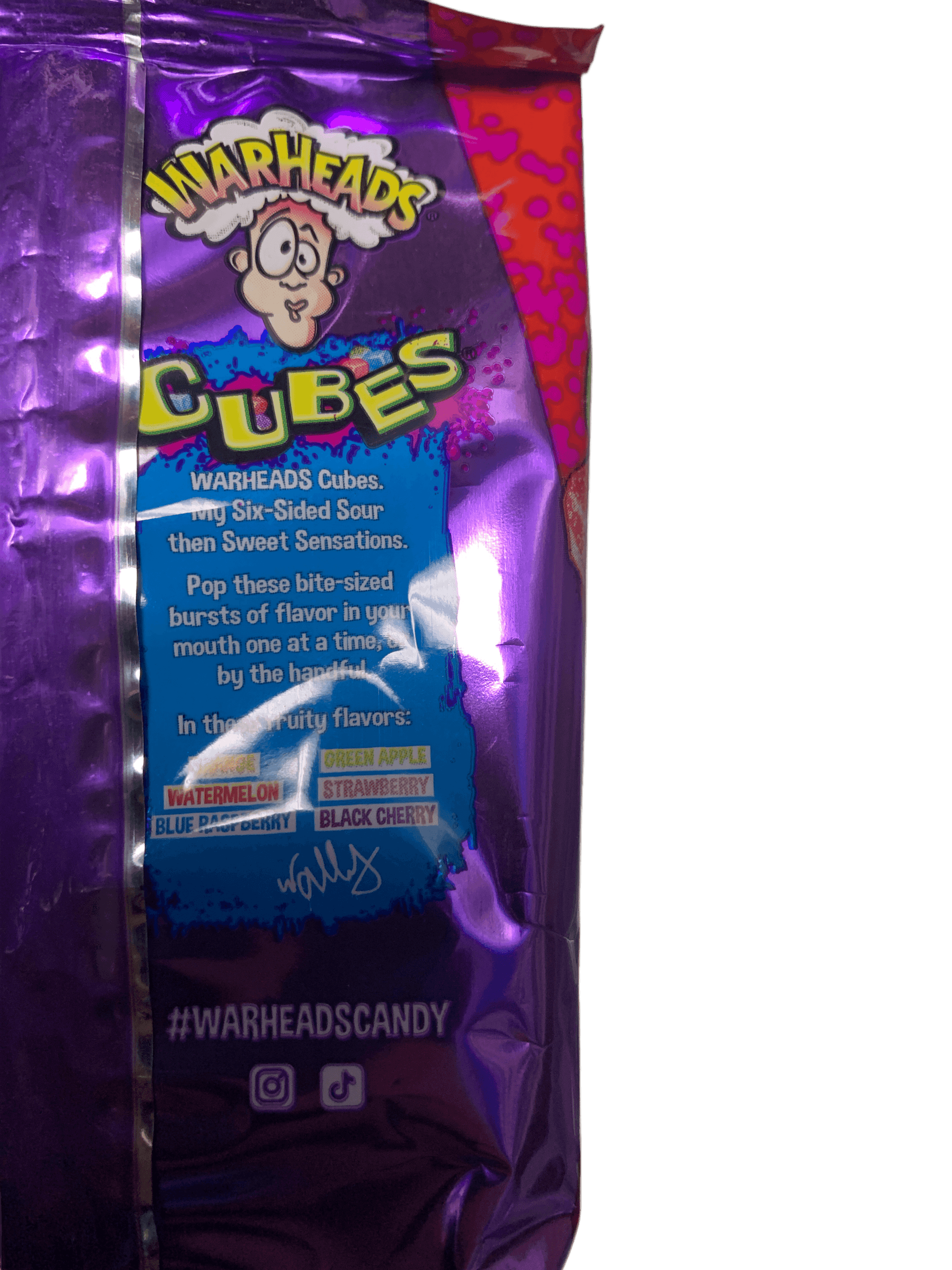 Warheads Cubes Sour and Sweet Chewy Candy 56G - U.S Edition - www.Shopthatapp.com