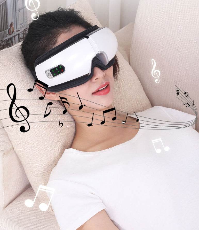 Smart eye massager mask