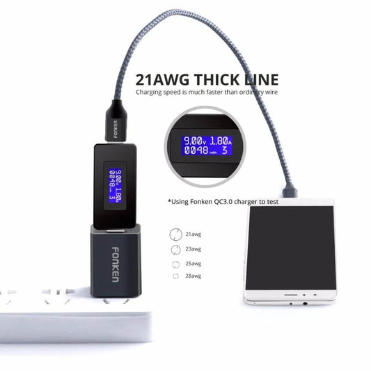 High-speed fast charging cable mobile phone charging cable - www.Shopthatapp.com