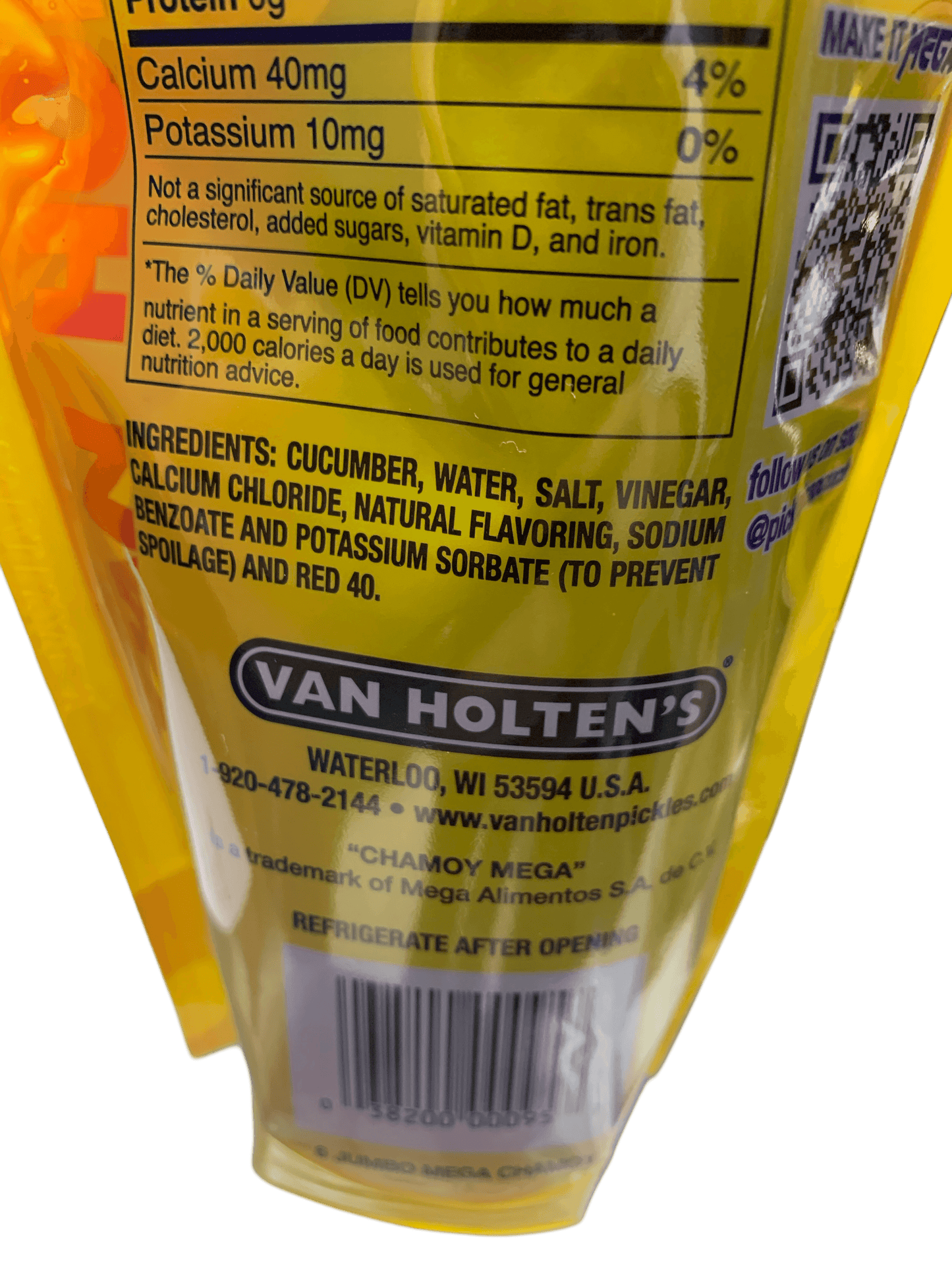 Van Holtens Chamoy Flavoured Pickle - U.S Edition - www.Shopthatapp.com