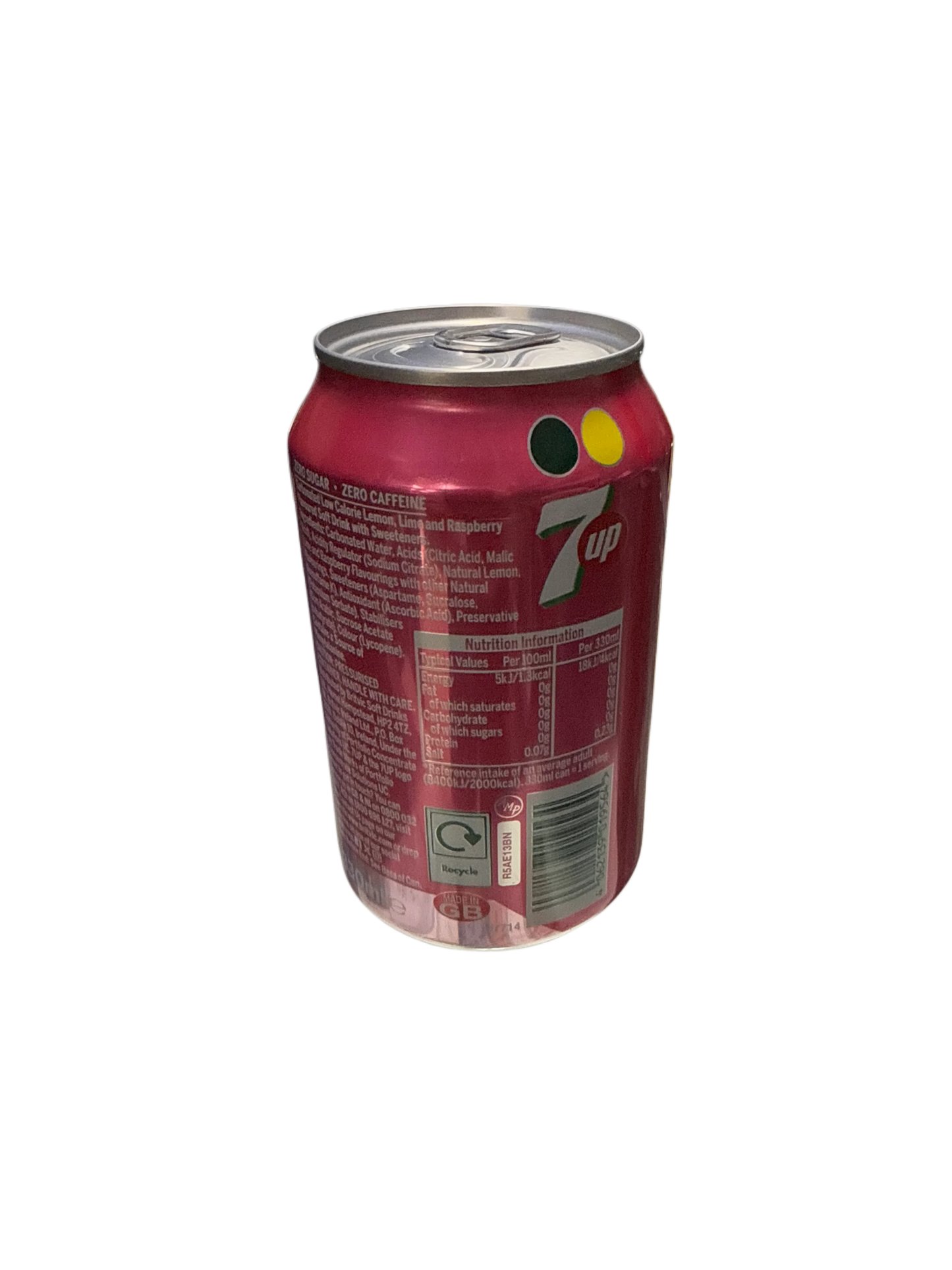 7UP Pink Lemonade 330ML - U.K Edition - www.Shopthatapp.com