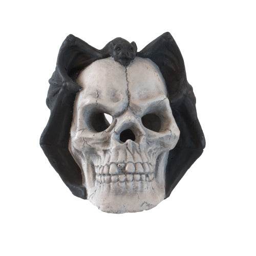 Halloween Décor - Fire Pit Demon Skull Gas Log For Ventless Vent Free, Electric, Outdoor Fireplace And Fire Pit, - www.Shopthatapp.com