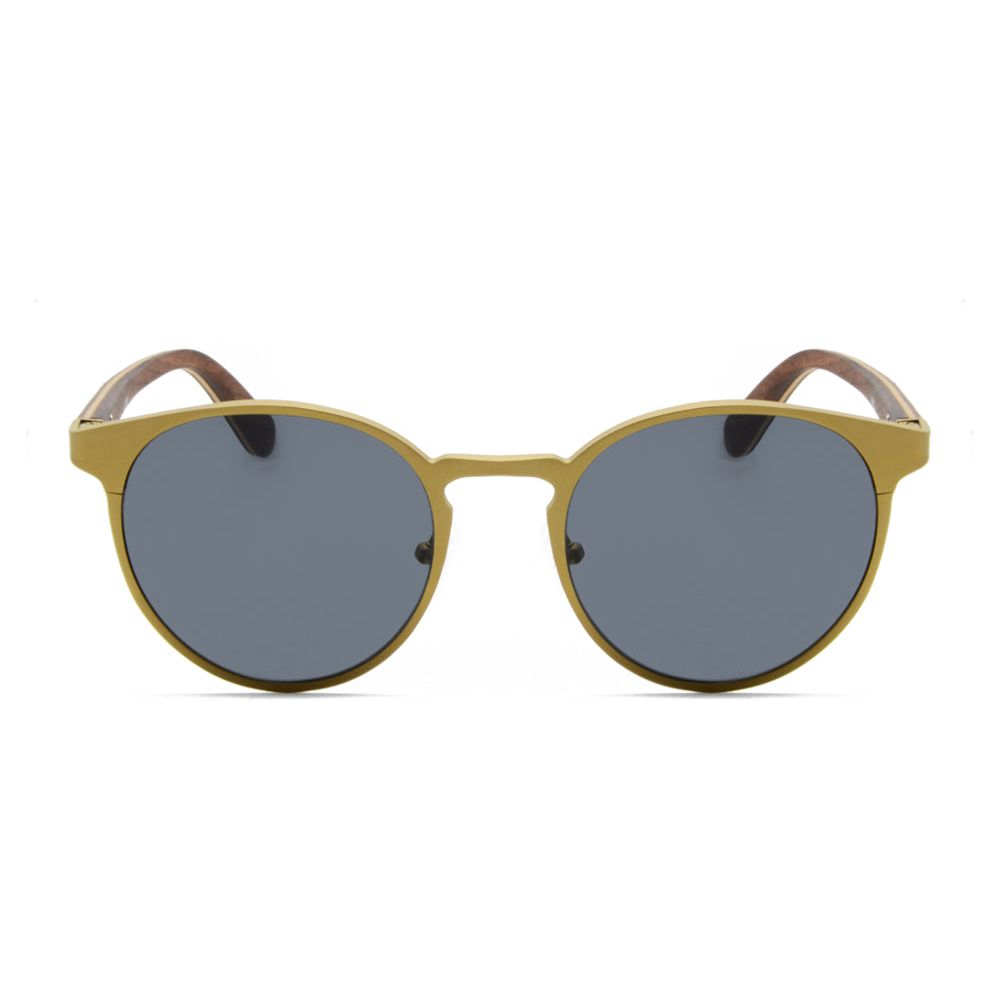Perfect Storm - Titanium & Wood Sunglasses - www.Shopthatapp.com