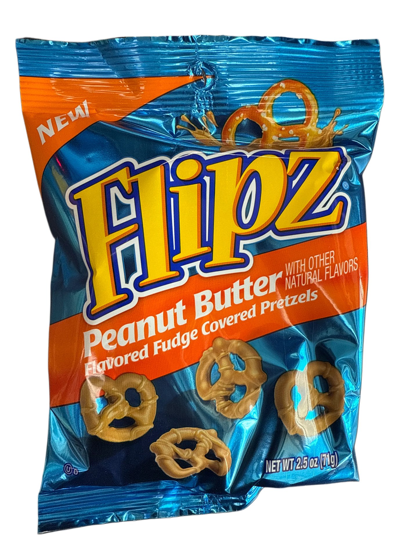 Flipz Peanut Butter Fudge Covered Pretzels 71G - U.S Edition - www.Shopthatapp.com