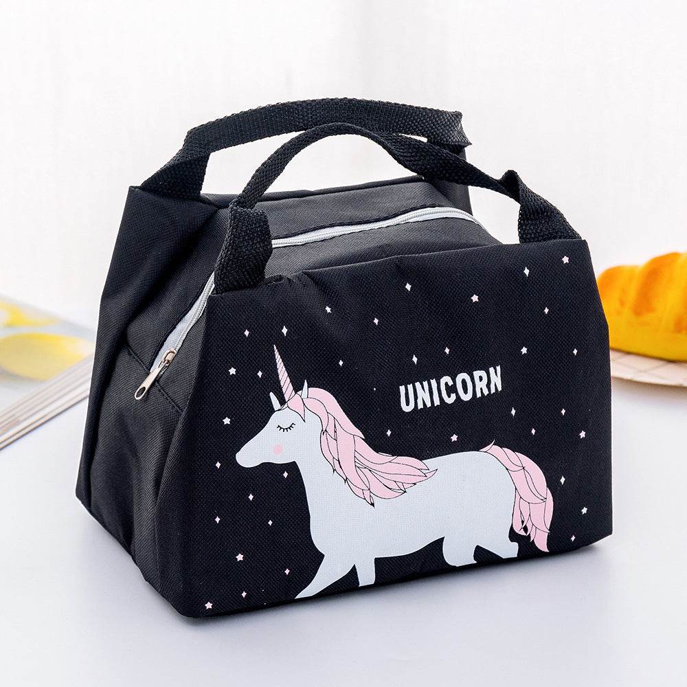 Cute Cartoon Lunch Bag – Insulated for Kids & Students - www.Shopthatapp.com