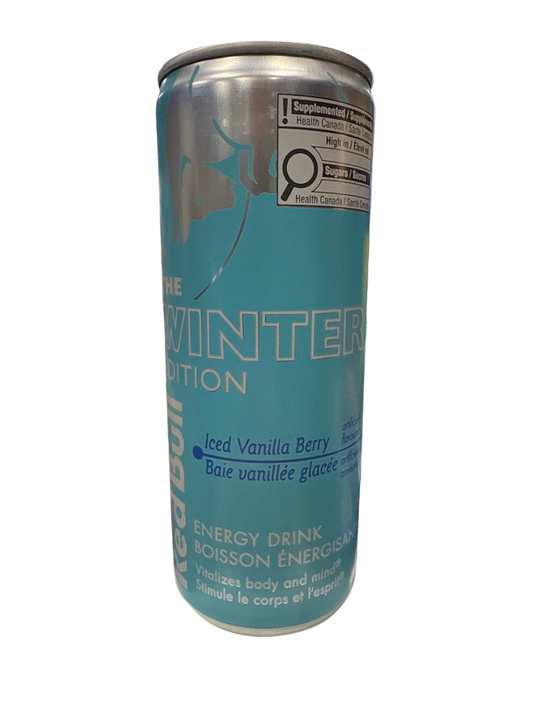 Red Bull Winter Edition Iced Vanilla Berry 250ML - Canadian Edition - www.Shopthatapp.com