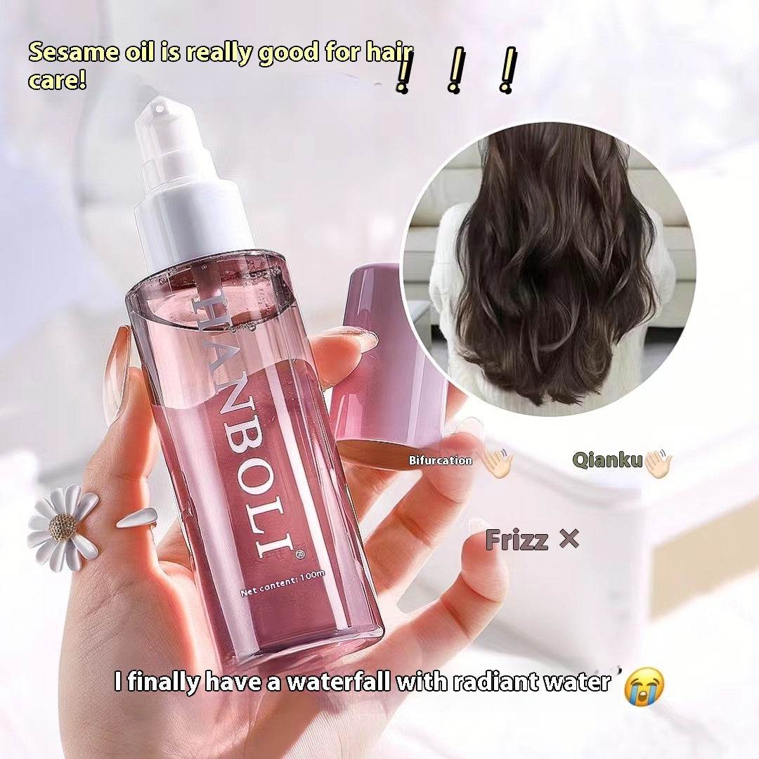 HANDBOLI Hair Oil - Fragrant and Shiny Hair Serum Sesame Oil Serum - www.Shopthatapp.com