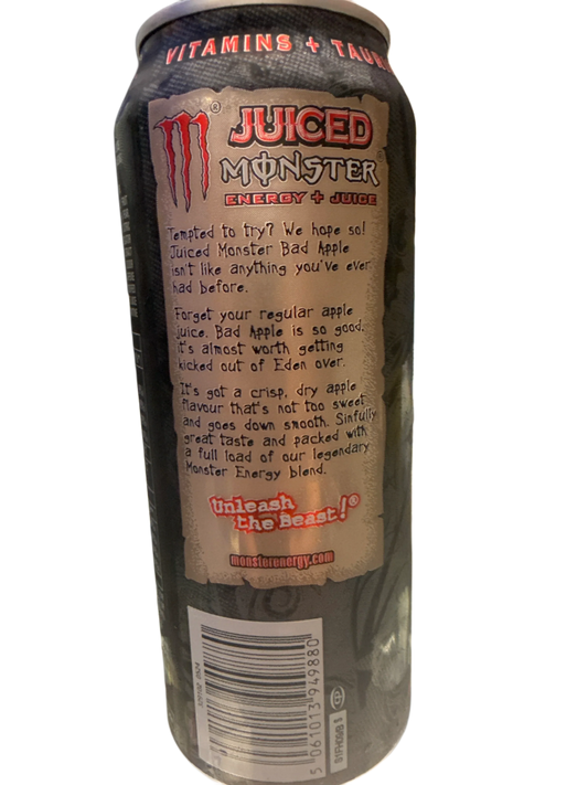 Monster Energy Bad Apple Flavour 500ML - U.K Edition - www.Shopthatapp.com