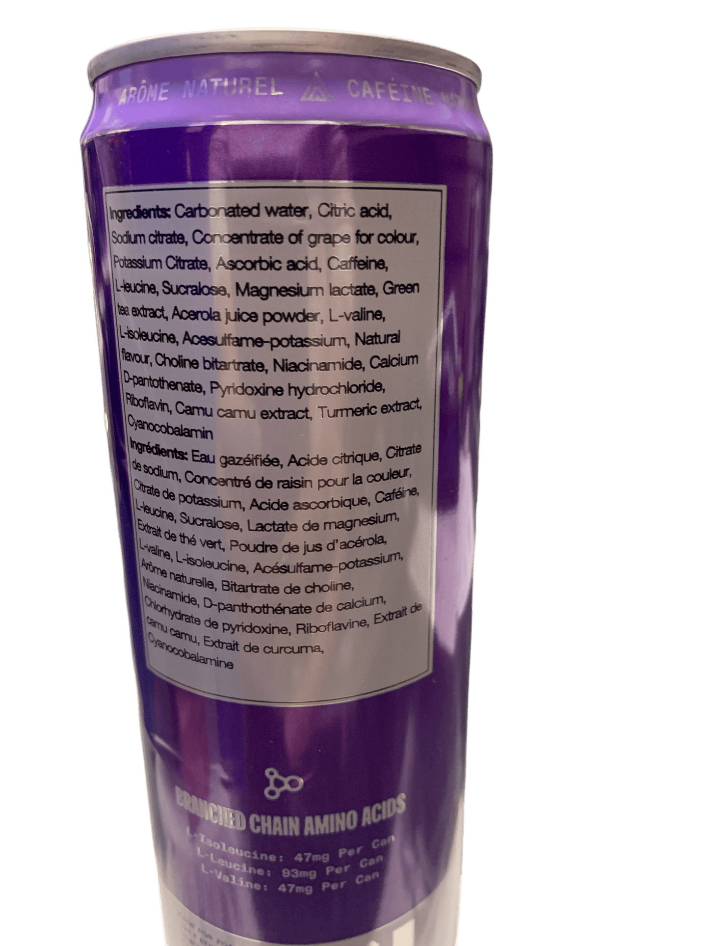 ZOA Frosted Grape Zero Sugar Energy Drink 355ML - U.S Edition - www.Shopthatapp.com