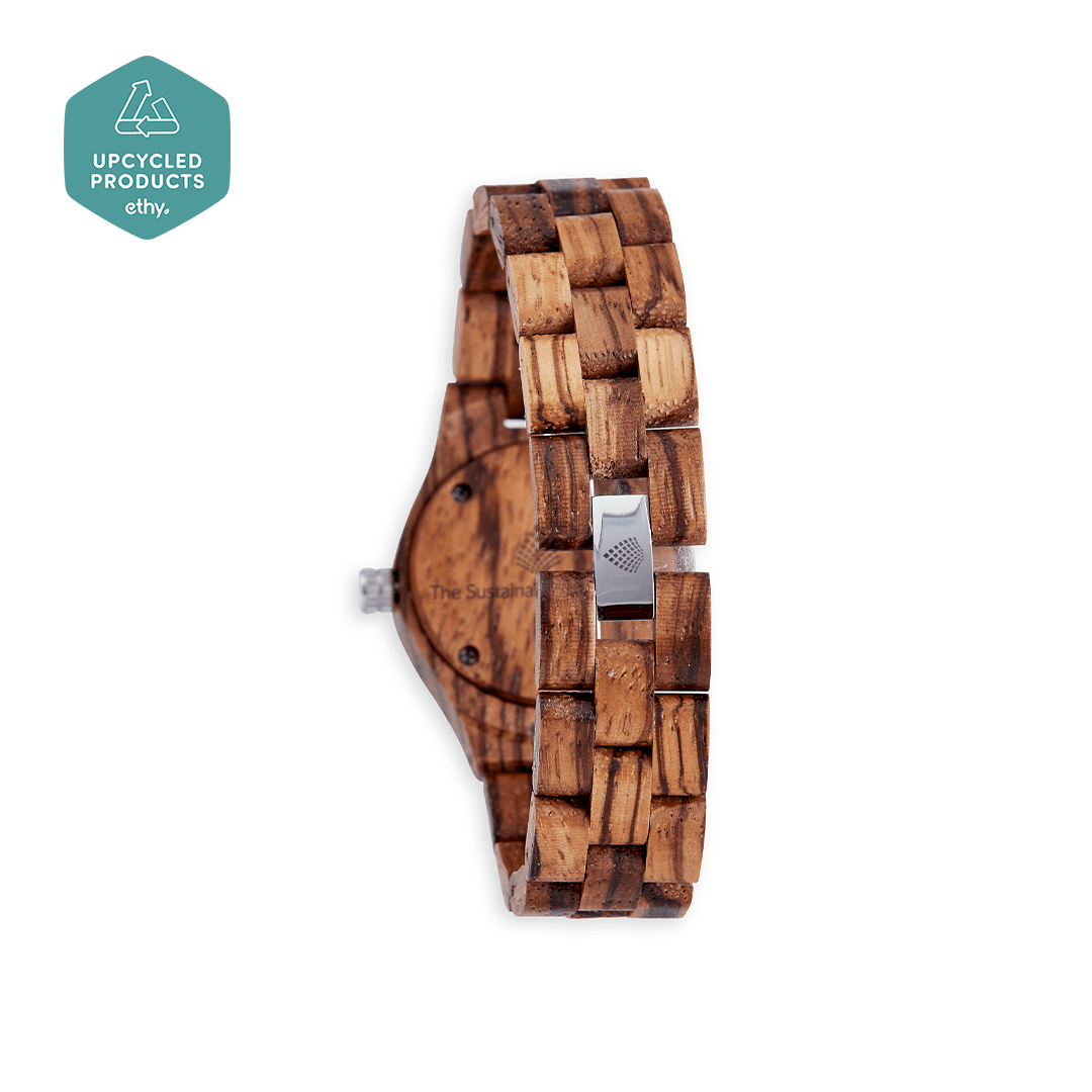 Le Pin : Montre en bois pour femme
