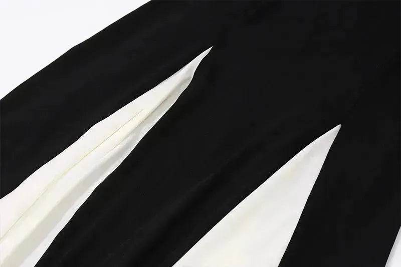 Luxury Women Sleeveless Color Contrast Sling Dress for Wedding Cocktail Evening Party events - www.Shopthatapp.com