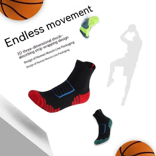 Unisex Thickened absorbing Breathable Knee-high Sports Socks - www.Shopthatapp.com