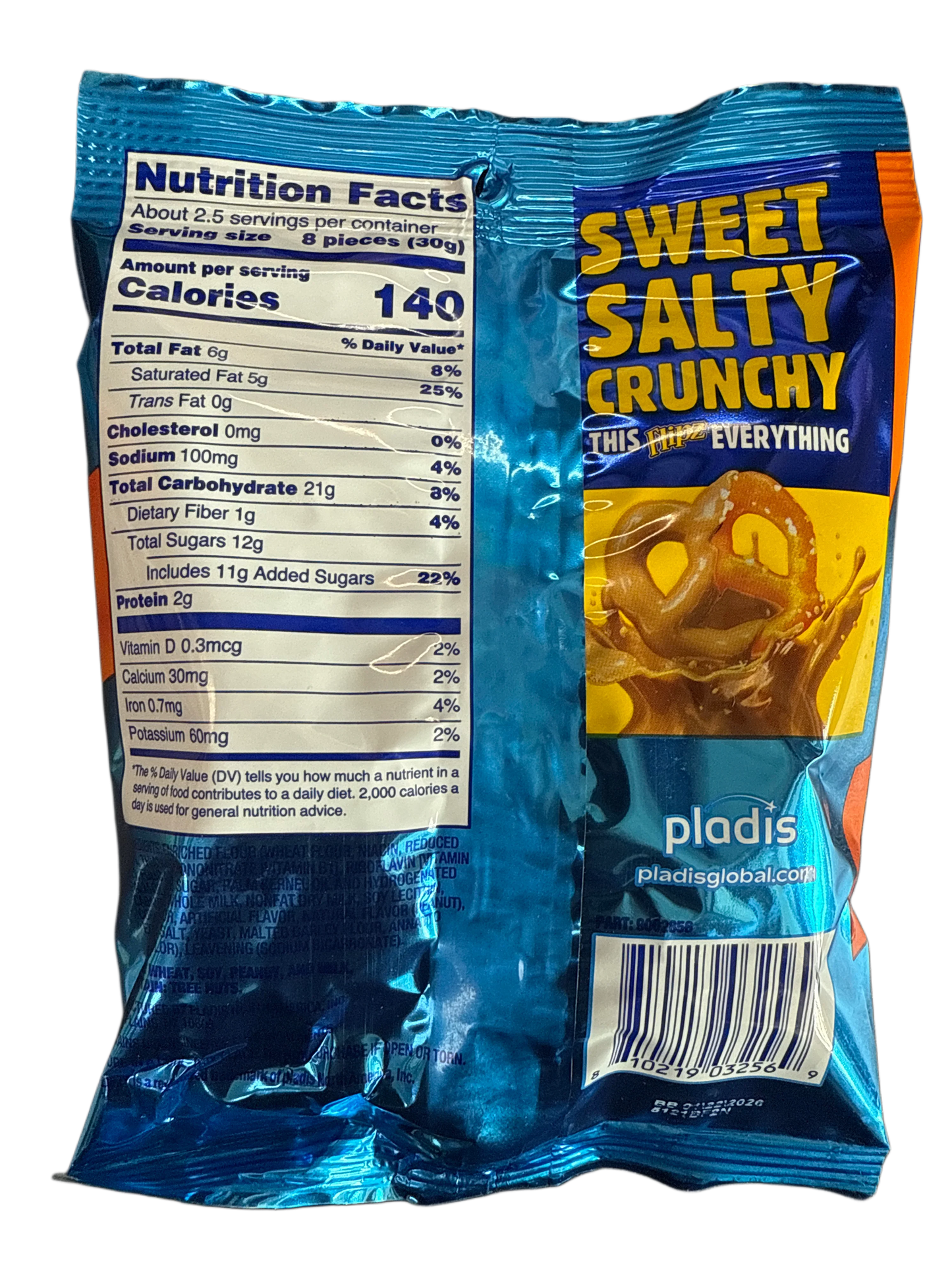 Flipz Peanut Butter Fudge Covered Pretzels 71G - U.S Edition - www.Shopthatapp.com
