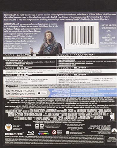 Braveheart - 4K/Blu-Ray - www.Shopthatapp.com