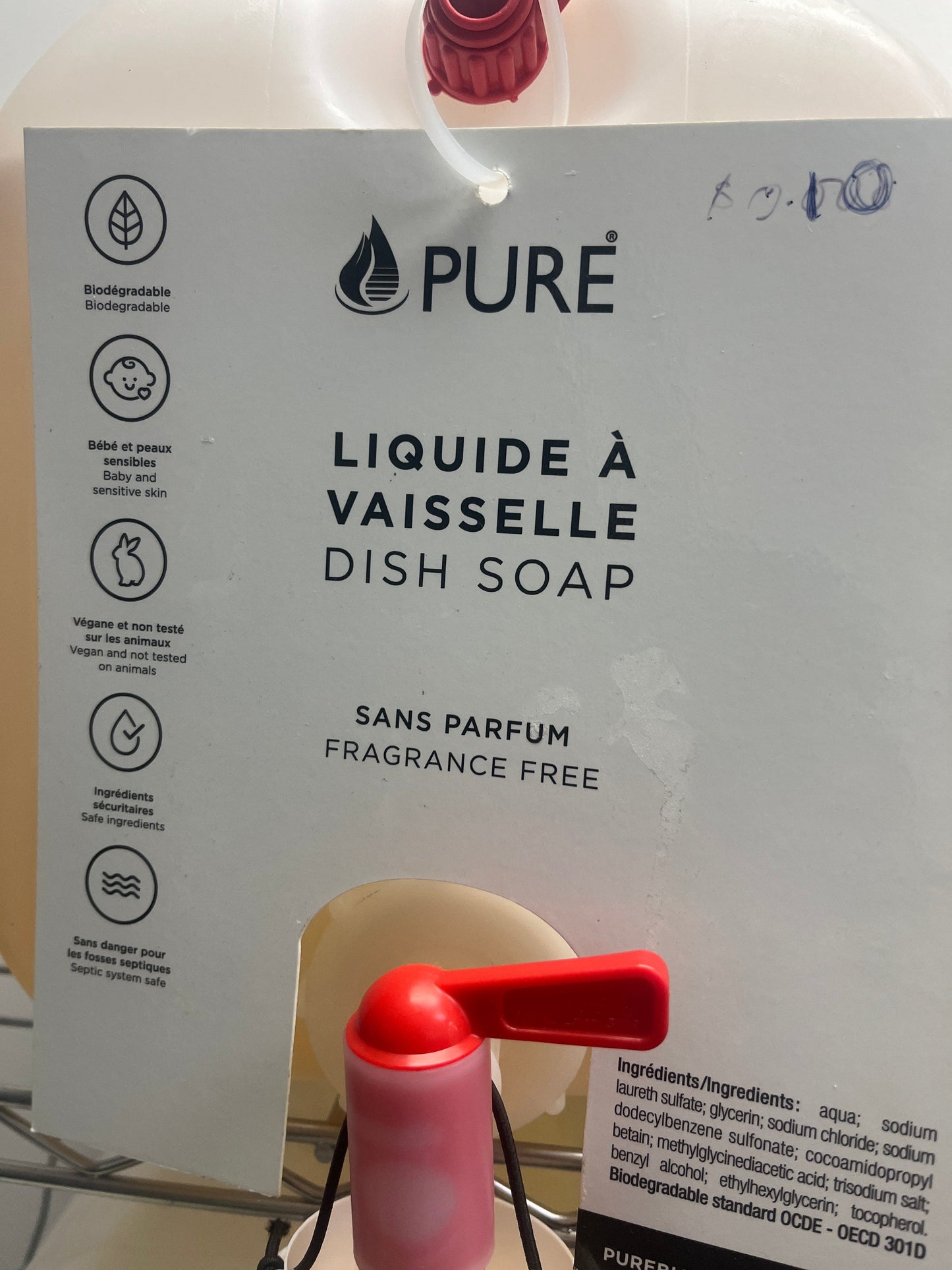 500g Dish Soap l Bulk Refill Dish Soap l Dish Soap bulk refill - www.Shopthatapp.com