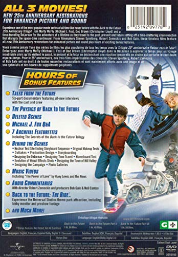 Back to the Future: 25th Anniversary Trilogy (Bilingual) - www.Shopthatapp.com