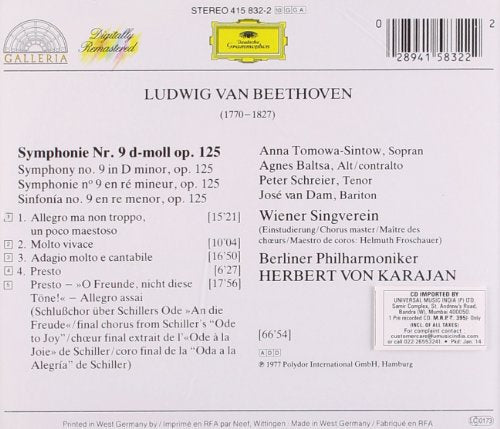 Beethoven: Symphony No.9 (1977) - www.Shopthatapp.com