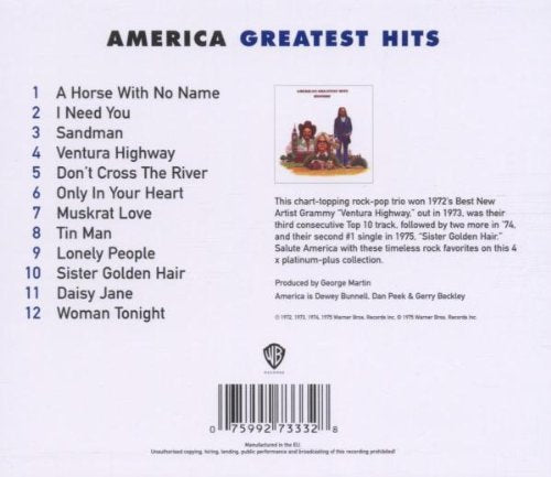 America / America's Greatest Hits: History - CD (Used)