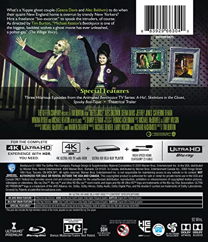 Beetlejuice - 4K/Blu-Ray (Used) - www.Shopthatapp.com