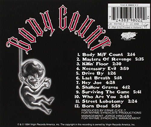 Body Count / Born Dead - CD (Used) - www.Shopthatapp.com
