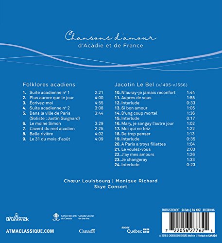 Choeur Louisbourg / Chansons d’amour d’Acadie et de France - C - www.Shopthatapp.com