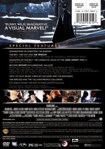 Batman Returns (Two-Disc Special Edition Widescreen) - DVD (Used) - www.Shopthatapp.com