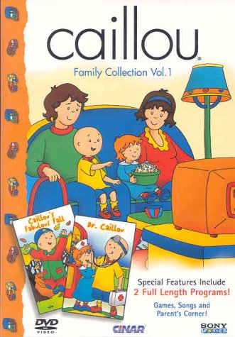 Caillou - Family Collection Volume 1 - www.Shopthatapp.com