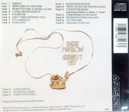 Barry Manilow / Greatest Hits - CD (Used) - www.Shopthatapp.com